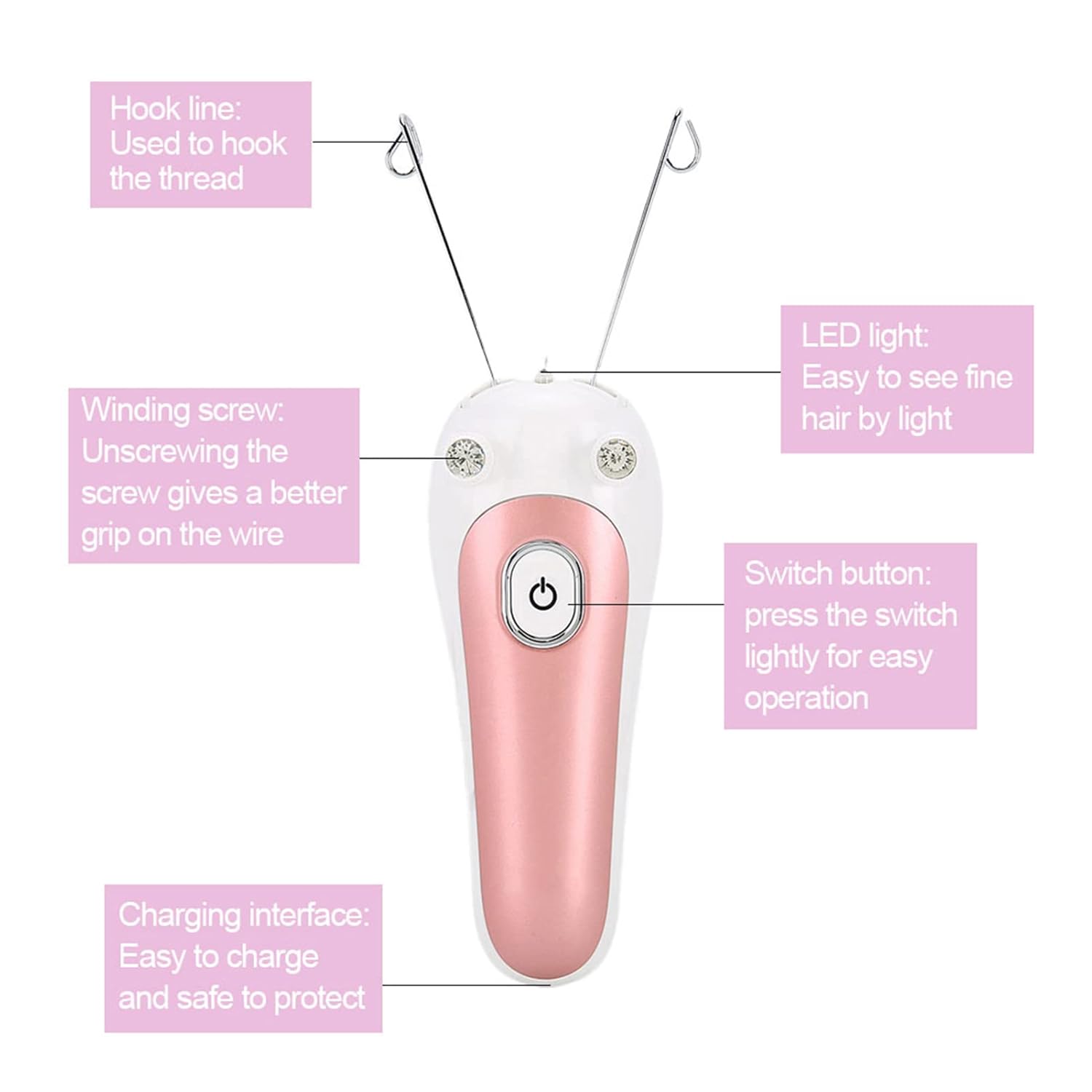 Electric Facial Threading Hair Removal
