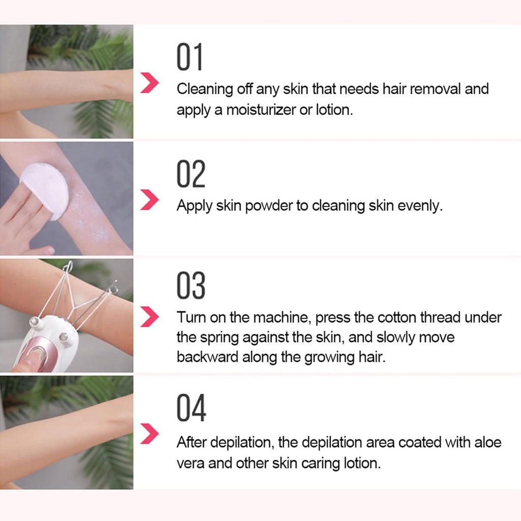 Electric Facial Threading Hair Removal